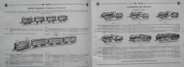 Bing Spielwaren 1928 Toy-Catalog Hermann Tietz (5407)